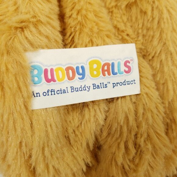 Buddy Balls Plush Beige Bear Convertible Blue Red Ball Jay At Play Stuffed Toy - Picture 7 of 9